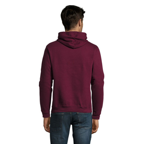 SNAKE sweter z kapturem Burgundy S47101-BG-3XL (1)