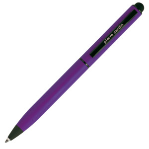 Długopis metalowy touch pen soft touch CELEBRATION Pierre Cardin Fioletowy