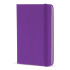 Notatnik A6 z tworzywa PU Purpurowy LT92065-N0072  thumbnail