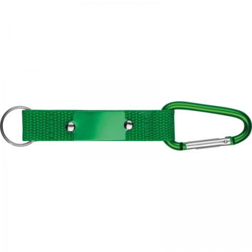 Brelok z karabińczykiem PHYLLIS Zielony 9116809 (4)