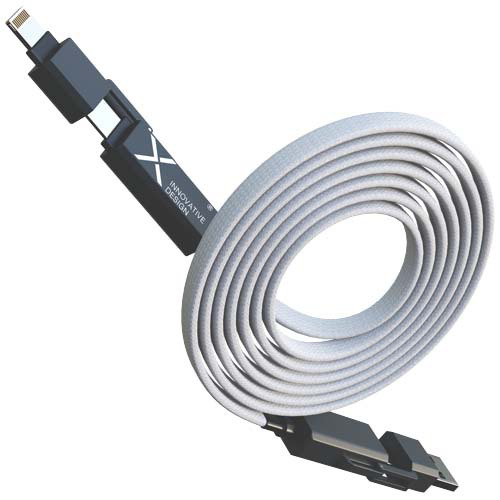 SCX.design C58 magnetyczny płaski kabel do ładowania 60 W Szary 2PX19682 (3)