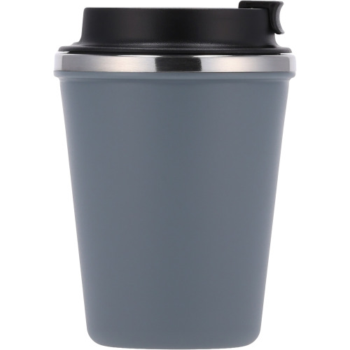Kubek termiczny 350 ml z powłoką z recyklingu METODY Szary 8496207 (2)
