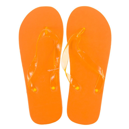 Klapki Pomarańczowy V9614-07M (1)