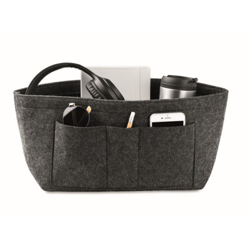 Organizer z filcu RPET Ciemno szary MO6334-15 (2)