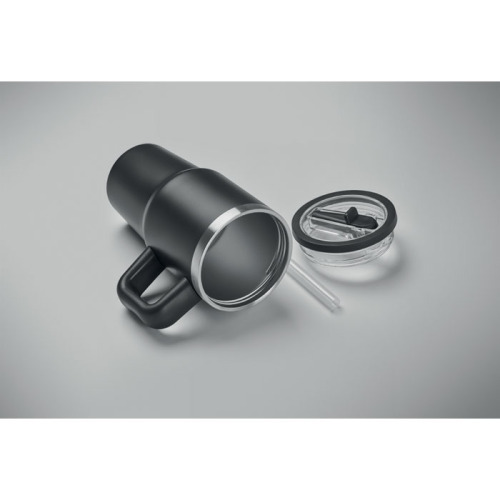 Kubek dwuścienny 500 ml Czarny MO3170-03 (3)