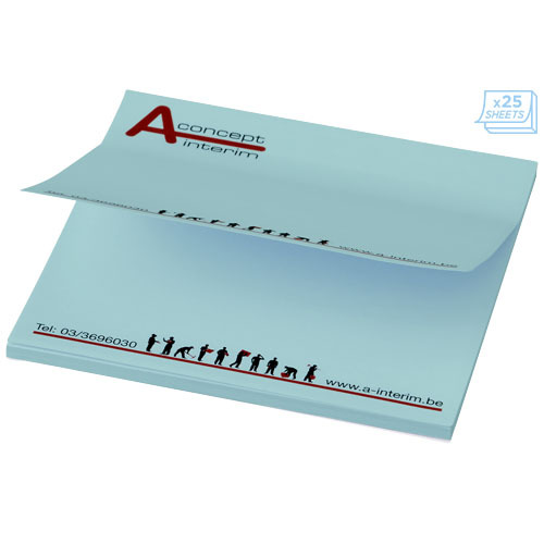 Karteczki samoprzylepne Sticky-Mate® 75x75 Jasnoniebieski 21093011 (2)