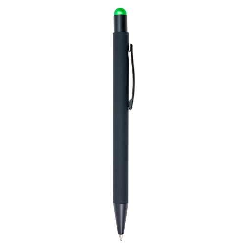 Długopis, touch pen limonkowy V1907-09 