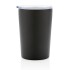 Kubek termiczny 420 ml, stal nierdzewna z recyklingu black P433.051 (2) thumbnail