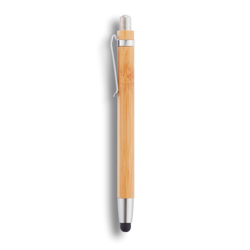 Bambusowy długopis, touch pen brązowy P610.509 (3)