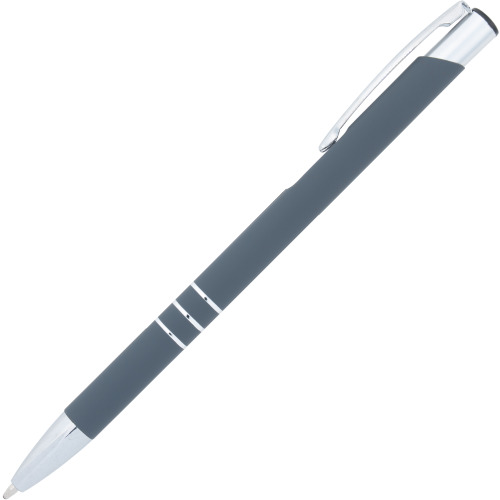 Długopis metalowy soft touch NEW JERSEY Ciemnoszary 055577 (2)