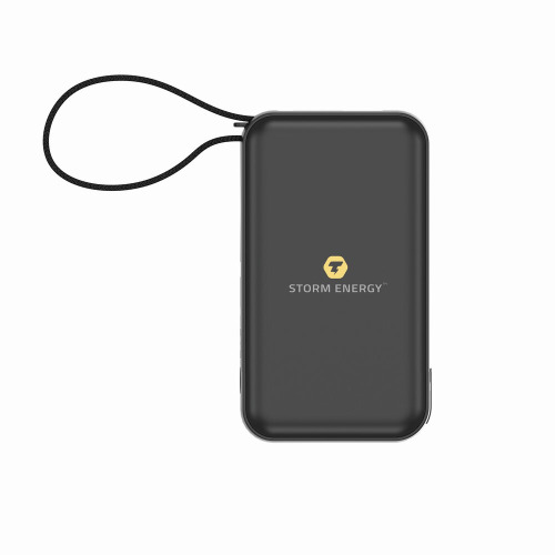 Ładowarka 2 w 1, power bank do laptopa 10000 mAh, 65W Eureka Czarny P301.9901 (15)