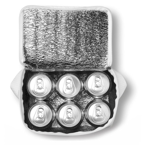 Torba izotermiczna na puszki Biały MO8438-06 (2)