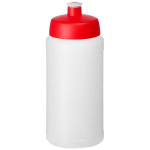 Bidon Baseline® Plus o pojemności 500 ml z wieczkiem sportowym Przezroczysty