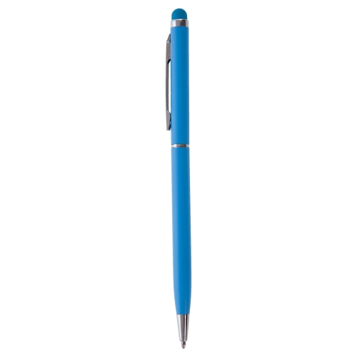 Długopis, touch pen błękitny V1637-23 