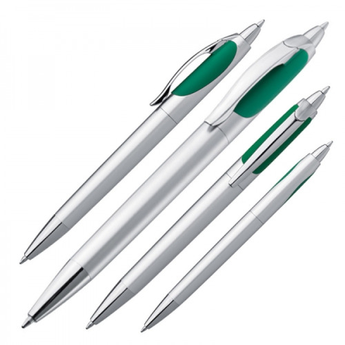 Długopis plastikowy z dwoma wkładami BIG BROTHER Ciemnozielony 888499 (1)