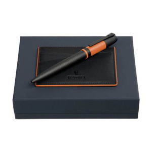 Zestaw upominkowy Festina długopis i etui na karty FLC528U + FSW3984U Czarny