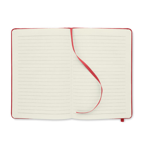 Notatnik A5, okładka 600D RPET czerwony MO9966-05 (2)