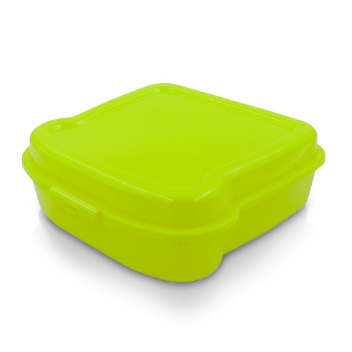 Pudełko śniadaniowe "kanapka" 450 ml | Saffo Jasnozielony VA919-10 