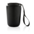 Kubek termiczny 380 ml Cuppa, stal nierdzewna z recyklingu czarny P435.021 (1) thumbnail