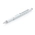 Długopis wielofunkcyjny, poziomica, śrubokręt, touch pen srebrny V1996-32 (8) thumbnail