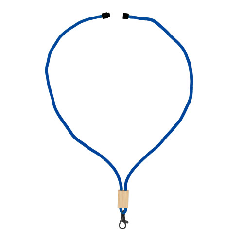 Paracord R-PET lanyard Niebieski LT95306-N0011 (2)
