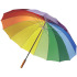 Parasol manualny wielokolorowy V4225-99  thumbnail