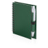 Notatnik z długopisem zielony V2793-06  thumbnail