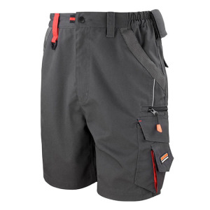 Szorty Robocze Unisex Klasyczne Wiatroszczelne - Grey & Black
