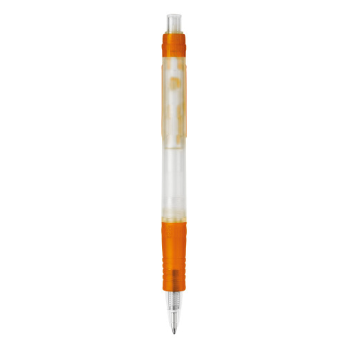 Długopis Vegetal Pen Clear przejrzysty Ecru / pomarańczowy LT87540-N5426 (3)
