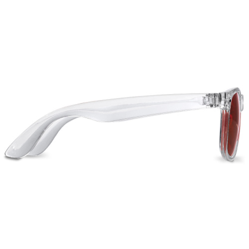Okulary przeciwloneczne Bradley UV400 Transparentny / czerwony LT86711-N0421 (2)
