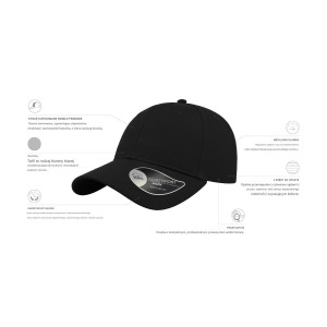 Czapka 6-panelowa Bawełniana