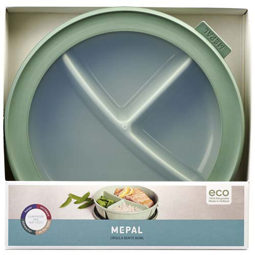 Mepal Cirqula - miska na bento (250 + 250 + 500 ml)  Szałwiowy zielony 11318962 (2)