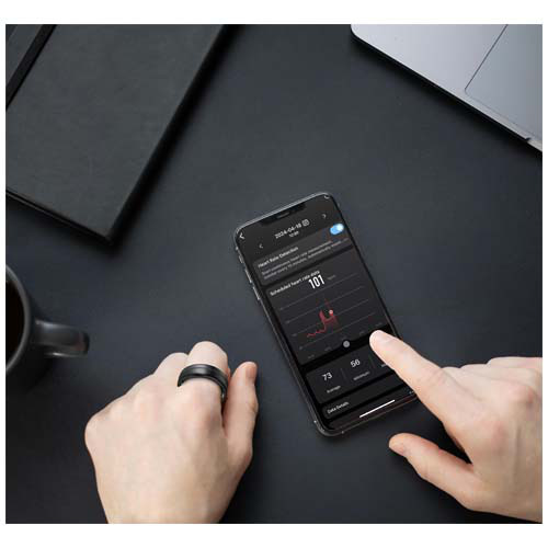 Prixton Orbyt inteligentny pierścionek Czarny 2PA60907 (3)