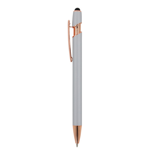 Ballpen Paris Deluxe Metal Rubberised Srebrny LT87783-N0005 (1)