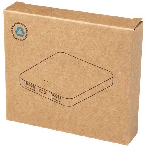 Asama powerbank o pojemności 5000 mAh Type-C z tworzyw sztucznych pochodzących z recyklingu Hale Blue 12438355 (2)