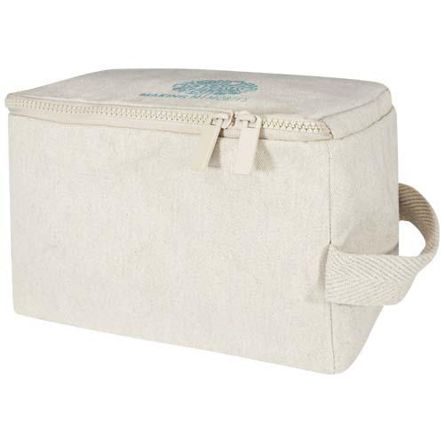Organizer na przybory toaletowe z materiałów recyklingowanych Pack 500 g/m² Aware™  Oatmeal 12074607 (1)