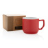 Kubek ceramiczny 350 ml Czerwony P434.044 (7) thumbnail