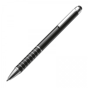 Długopis metalowy touch pen SEBASTIAN Czarny