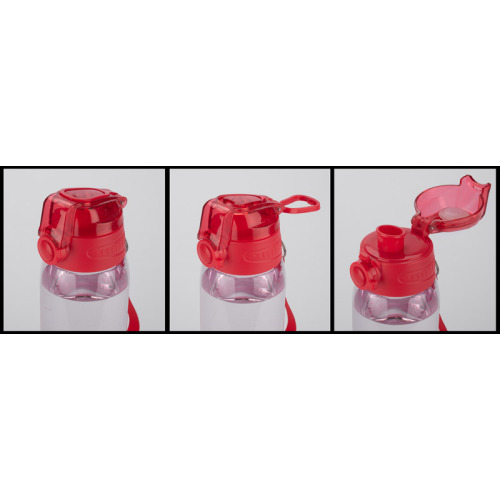 Bidon z miarką 900 ml KOLTER Czerwony 16233-04 (4)