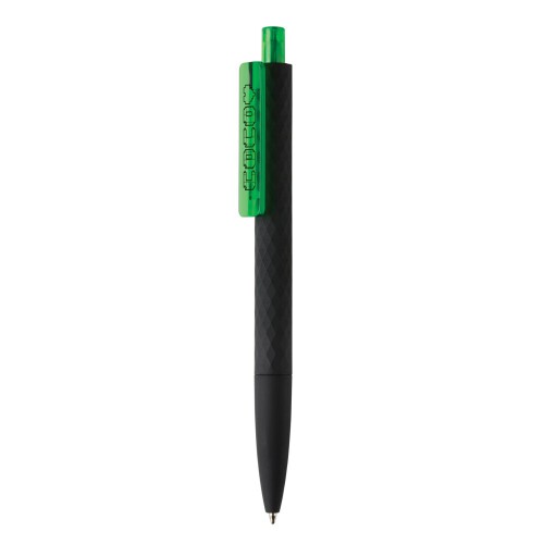Długopis X3 zielony, czarny P610.977 (3)