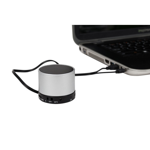 Głośnik bezprzewodowy 3W, radio | Rebecca Srebrny V3500-32 (3)