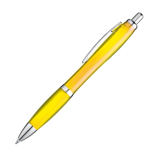 Długopis plastikowy MOSCOW żółty 168208 (1)