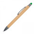 Długopis drewniany touch pen LUCIO Zielony 1219409 (2) thumbnail