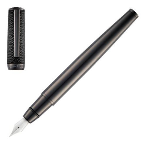 Pióro wieczne Double B Saffiano Black Czarny HSU5262A 