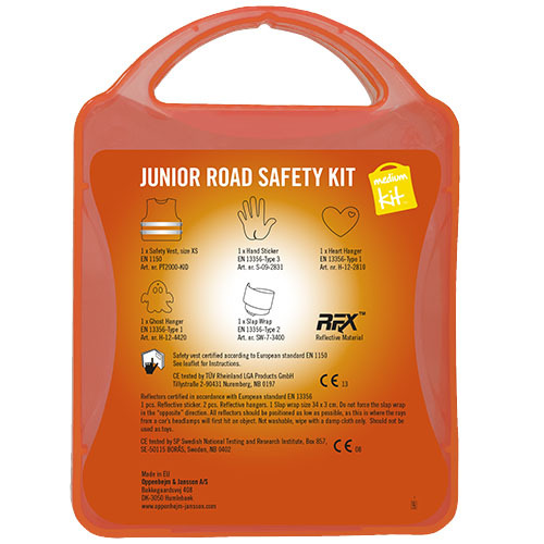 MyKit Bezpieczeństwo na drodze - Zestaw Junior Przezroczysty czerwony 1Z259104 (4)