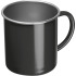 Kubek stalowy TREZZO 350 ml Czarny 438003  thumbnail