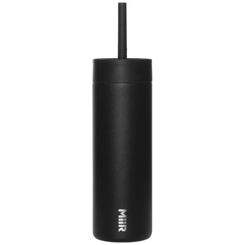 MiiR Sipper butelka na wodę o pojemności 473 ml ze słomką Czarny 10093490 (2)