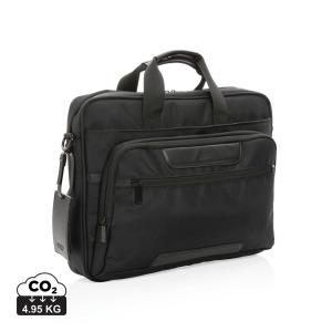 Torba na laptopa 15,6" Swiss Peak Voyager AWARE™ RPET Czarny