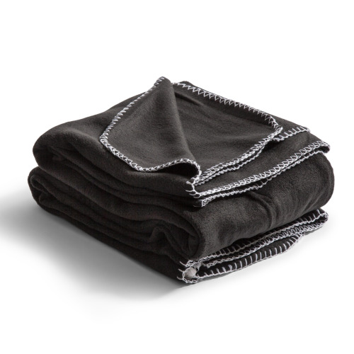 Nightingale Ponczo z polaru 120x160 cm Czarny LT54901-N0002 