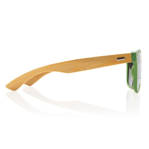Okulary przeciwsłoneczne, plastik z recyklingu zielony P453.977 (2)